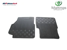 ALLMAKES 4X4 TD5 RUBBER MATS TD5 FRONT FOOTWELL RUBBER MATS VPLDS0674 FITS DEF 