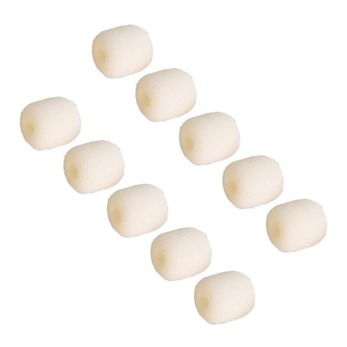 10Pcs Lapel Microphone Windscreen Headsets Windscreen Mic Foam Cover for K9 - Zdjęcie 5 z 8