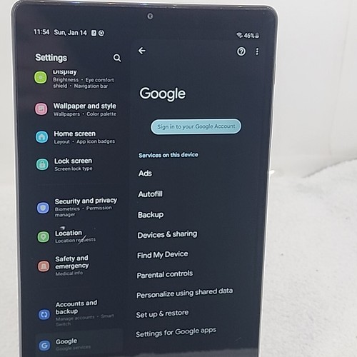 Samsung Galaxy Tab A7 Lite SM-T220 32GB Wi-Fi Only 8.7" Gray SCUFFS ON SCREEN - Picture 7 of 17