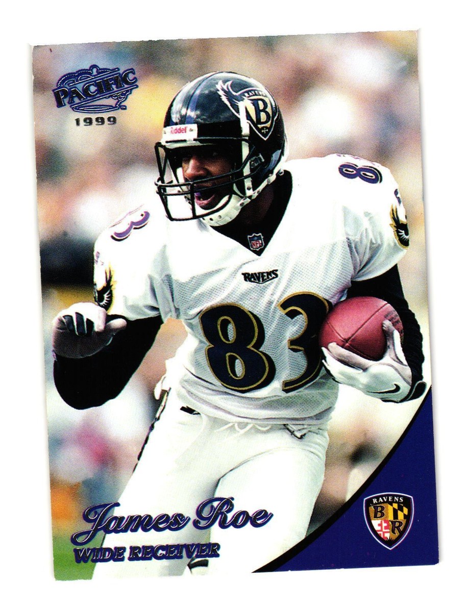 Russell×Ravens Collaboration Knapsack 1999 Pacific #39 James Roe Baltimore Ravens | eBay