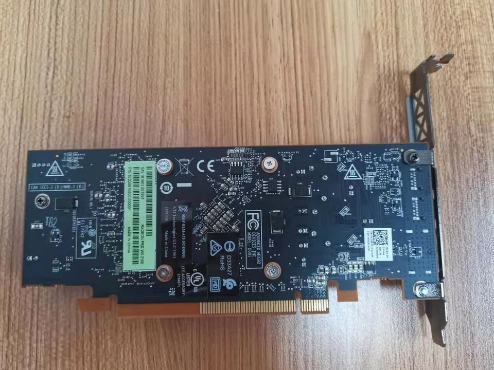 AMD Radeon Pro WX 2100 WX2100 2GB Workstation Graphics Card - Image 2 of 4