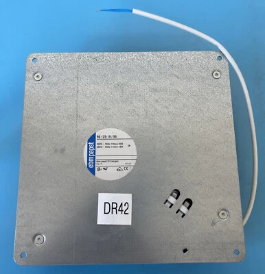 *NEW* EBMPAPST RG125-19/56 Cooling Fan 230VAC 20W 2550RPM 19W 2750RPM + Warranty