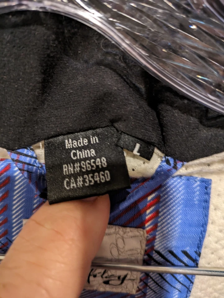 Oakley Womens Light Blue Purple Ski Snow Jacket Rmvble Hood Size Large Dble Zip - Image 4 of 4