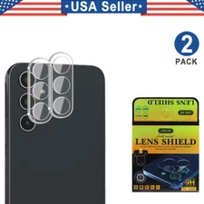 2PK Back Camera Lens Tempered Glass For Samsung A05s A14/15/16/24/34/35/54/55 5G