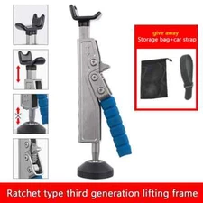 Portable Motorcycle Jack Frame Lifting Double Rocker Arm Chain Washing Tire