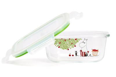[MOOMIN x PYREX] Square closed container 510 ml | eBay