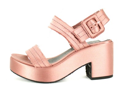 powder pink high heels