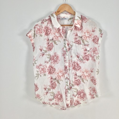 Just Jeans womens button up shirt size 