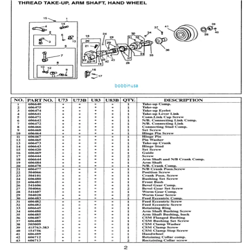 Hand Wheel Pulley Singer 20U Zig Zag 73 83 - Image 3 of 3
