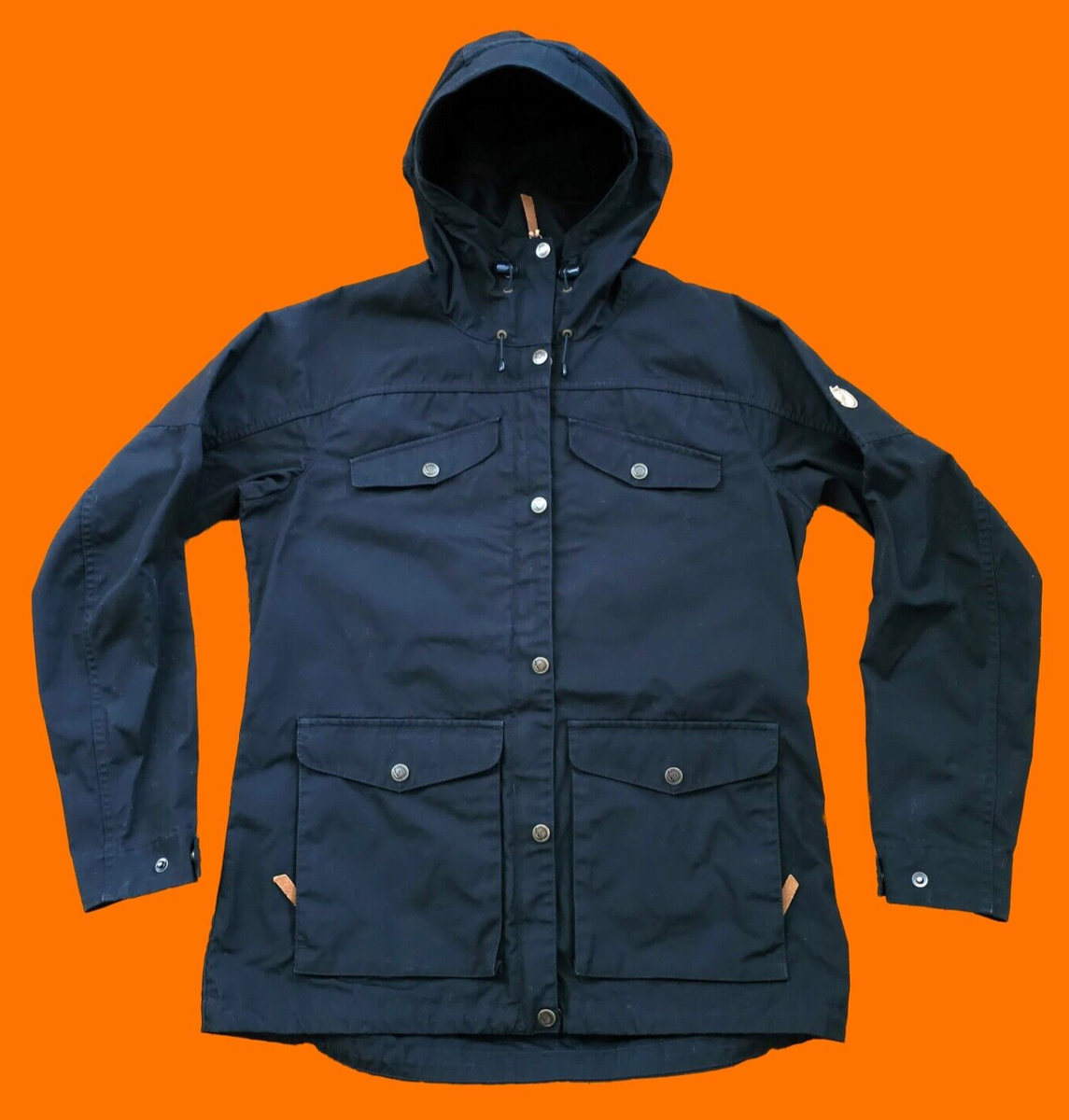 Fjallraven Women's Vidda Pro Jacket Black Size Small Excellent