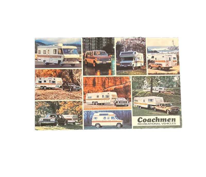Vintage Postcard: Coachmen  Recreational Vehicles