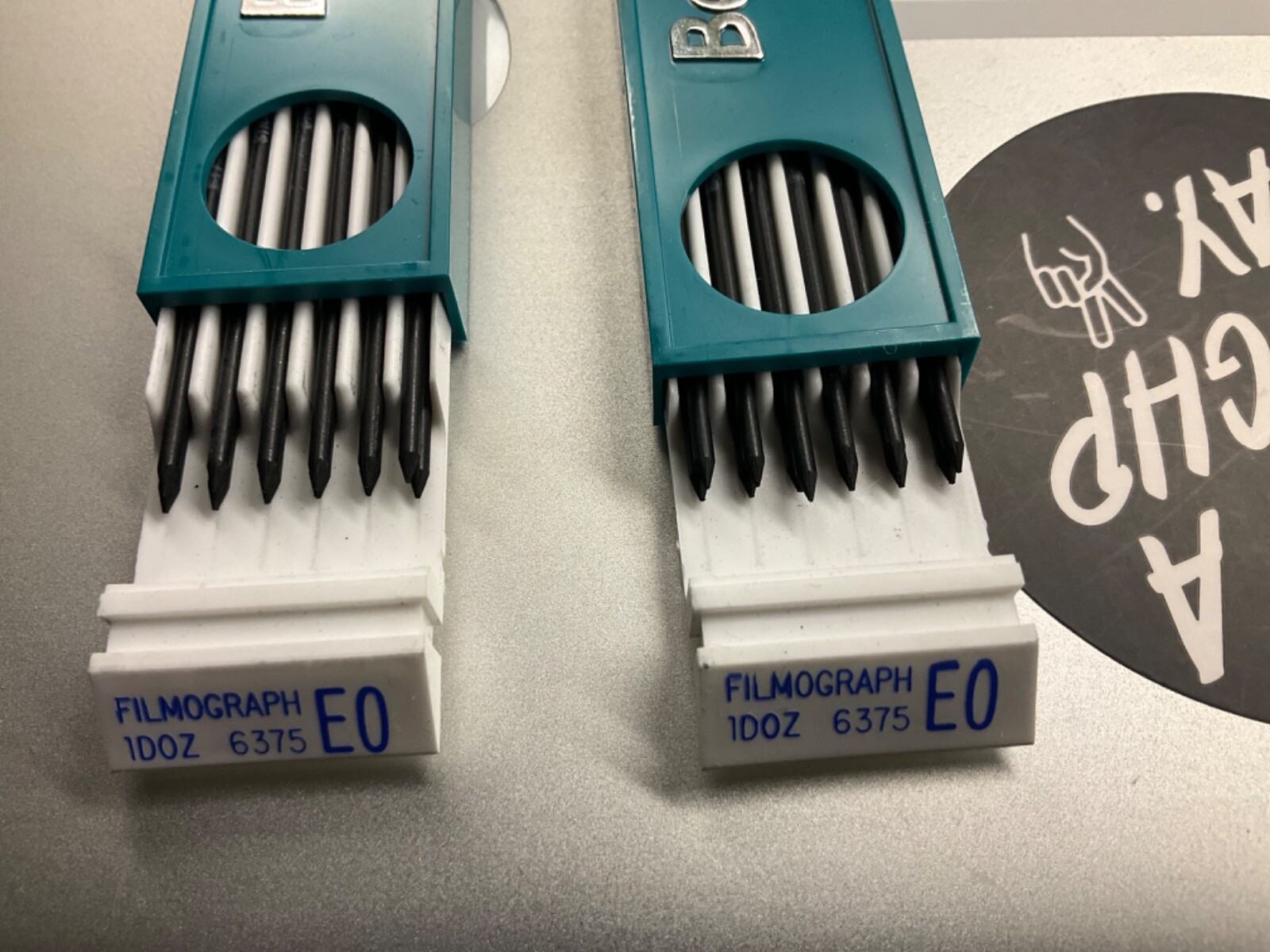 Berol Turquoise Eagle Drawing Leads (Lot of 2 full packs) E0