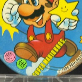 Mario Big Star Menko Super Mario Bros Famicom Card Nintendo 1985 NES Japanese