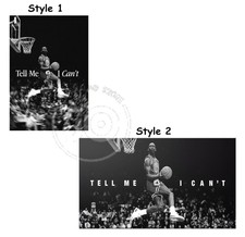 Michael Jordan Poster   Tell Me I Cant Inspir...