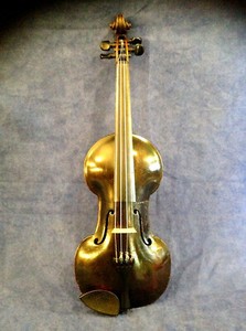 H Reuck -Dark Ribless Appalachian Clamshell- Violin Pittsburgh Pennsylvania 1881