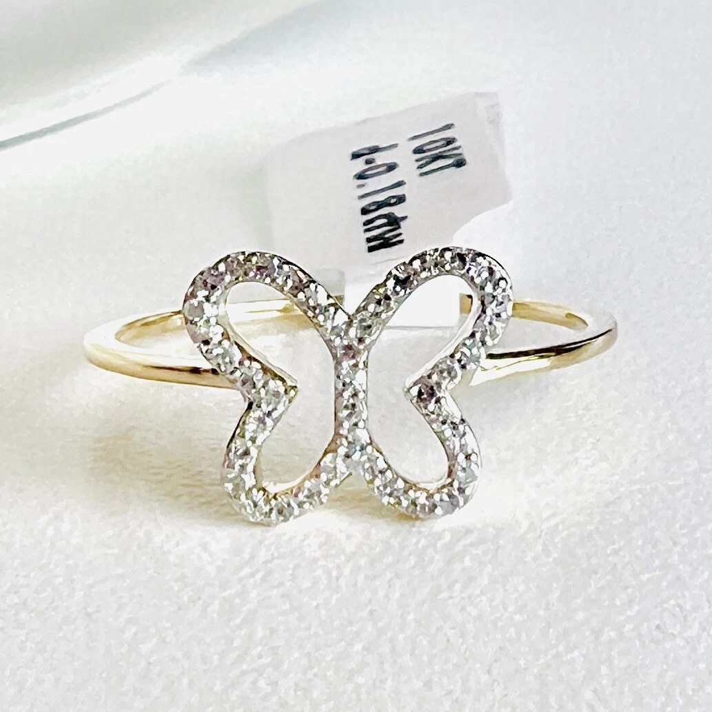 Butterfly cut out ring deals