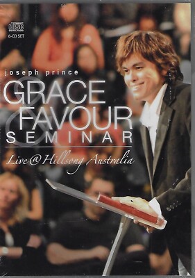 Grace Favour Seminar Live @ Hillsong Australia by Joseph Prince (CD, 6-Discs)
