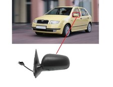 Retroviseur gauche (ou coque) Skoda FABIA