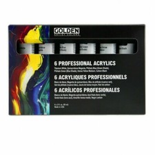 Golden Acrylic : Heavy Body Principal Set - 6 x 59ml tubes