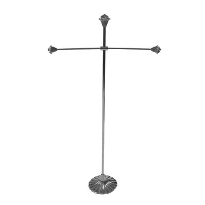 Lisbeth Dahl Schmuckständer silber 66x37cm zweiarmig Metall Schmuckhalter