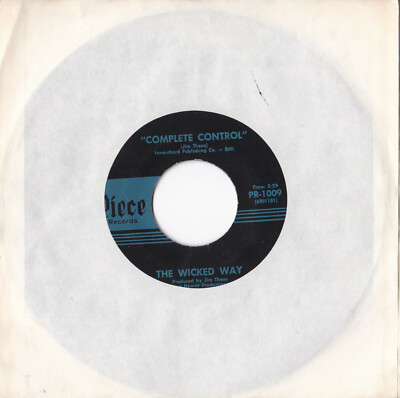 The Wicked Way  -Complete Control / Like The Falling Rain- 7'' 45 Piece Records  