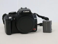 Canon EOS Rebel XT 8.0MP Digital SLR DSLR Camera Body + Battery Only - Free Ship