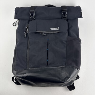 Thule Backpack Paramount 24L Black Rolltop Travel Laptop Bag Pre-Owned