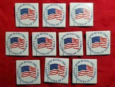 10 Flag Pin LOT * GOD BLESS AMERICA * Made in the USA * JULY 4th! *