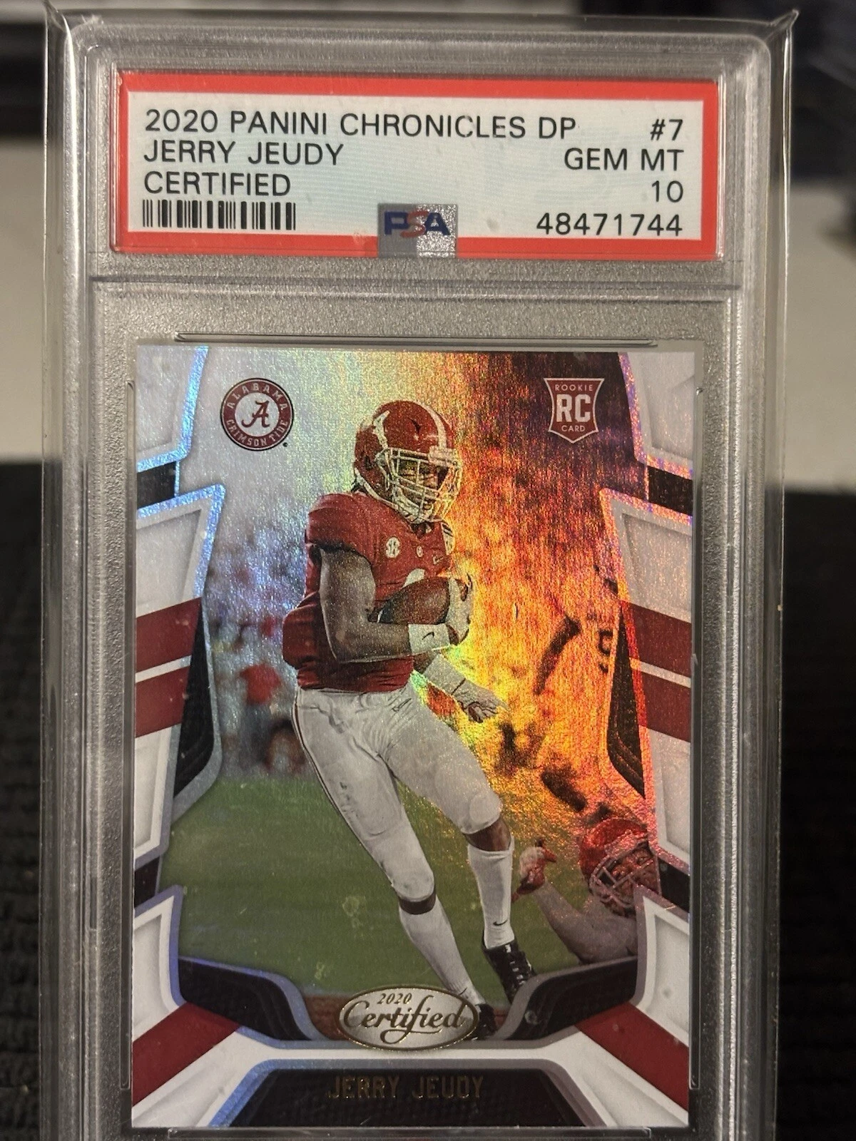 Jerry Jeudy Panini Chronicles Draft Picks Certified Rookies #7 Base