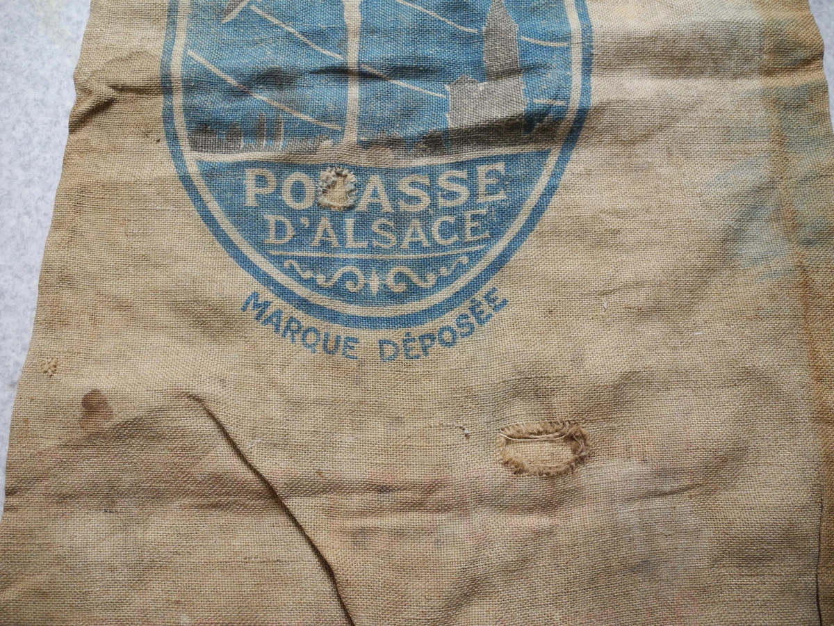 Sac en toile clearance de jute ancien