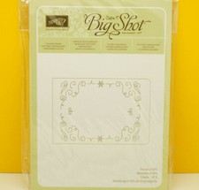 BRAND NEW Stampin Up Filigree Frame Embossing Folder Sizzix Bigshot Textured