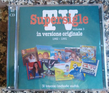 Supersigle TV Volume 3 in versione originale sigillato siglandia doppio cd 