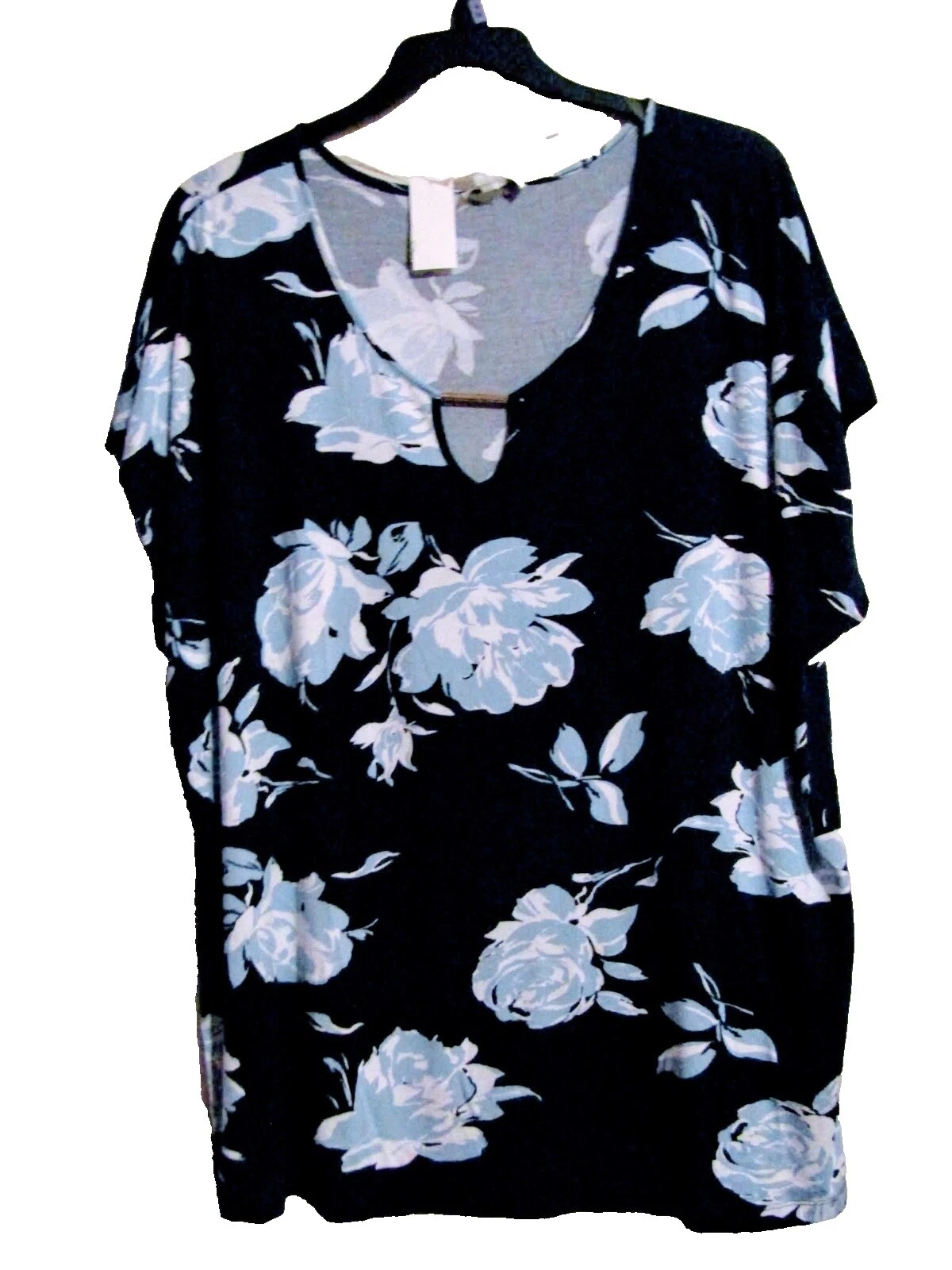 Top de mujer flores Jaclyn Smith