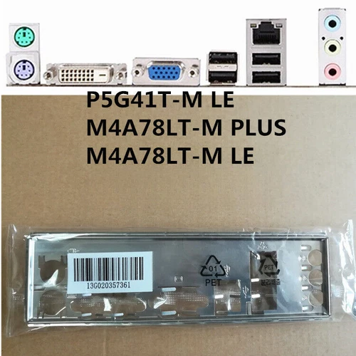 NEW Shield Backplate FOR ASUS M4A78LT-M LE IO I/O Shield Back Plate