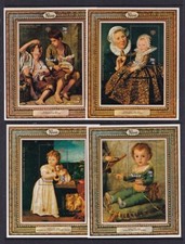 NIUE.... 1979 I.C.Y. x4 charity mini sheets muh