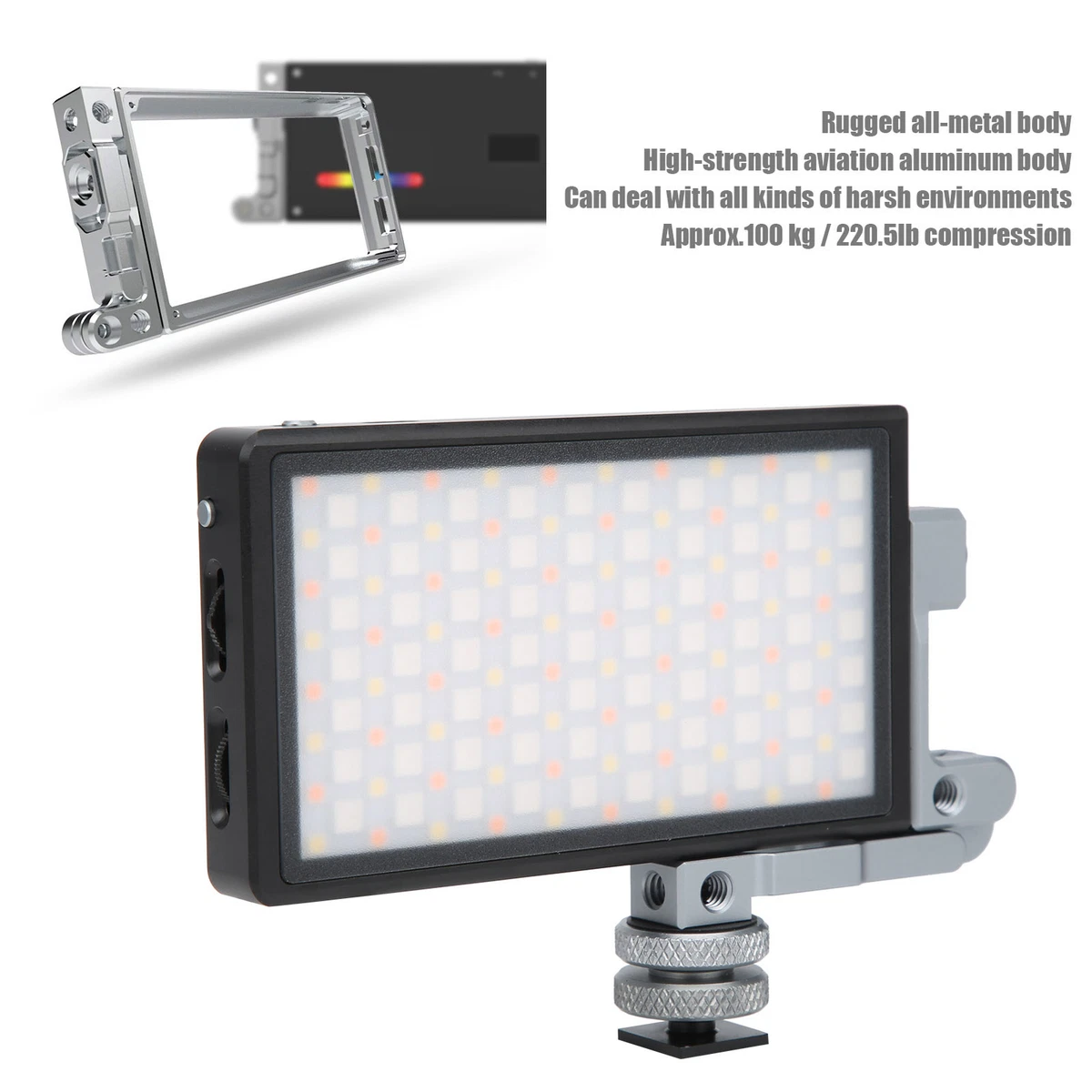 BOLING P1 Fill Light Portable Small Adjustable For Camera RGB 9 Special Effe NDE