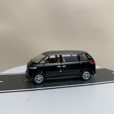 Johnny Lightning 2001 Volkswagen Microbus Concept Car Black/Gray Two-Tone 1:64 
