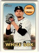 2018 Topps Heritage Danny Farquhar #523 Chicago White Sox