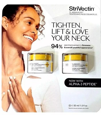 StriVectin TL Advanced Tightening Neck Cream Plus 2 x 30ml / 1.0 fl oz NEW