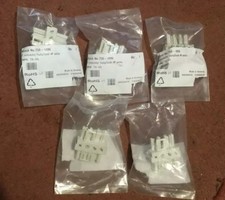 10 Wago 770 Series Female Male 4 Pole 4 Way Distribution Block Rated At 25A 400W