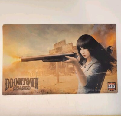 Doomtown Reloaded Organized Play Playmat Kit #1 Western Cowboy Card Game Mat