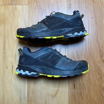 Salomon Xa Wild Contagrip Gray Men Hiking Shoe Sneakers Size 8 Flaw