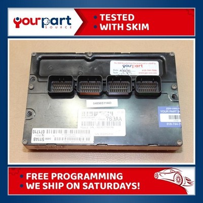 04 DODGE INTREPID SE 2.7L ECU ECM PCM ENGINE CONTROL COMPUTER 04896511 TESTED