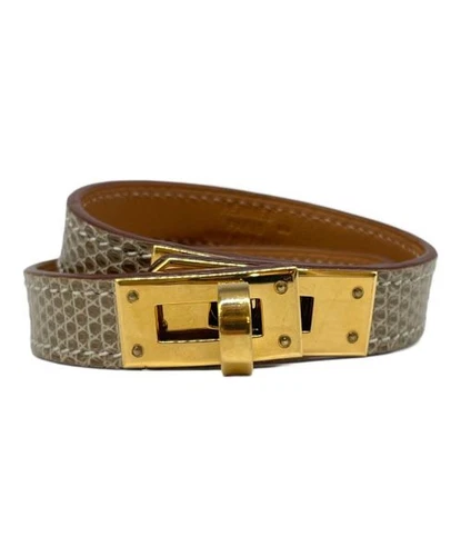 HERMÈS Bracciale HERMES Kelly Doppio Tour Argento Giappone