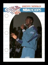  386 Johnny Newman Hormets 90 Nba Hoops Basketball Sports Trading Card 