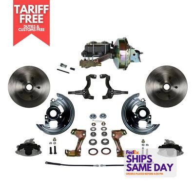 Leed Brakes FC1002-E1A1 Power Brake Conversion Kit for A/F & X-Body Cars