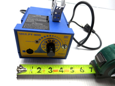 Hakko FT-800 & FT-8001 Thermal Wire Stripper (Base) W/Tweezer Tips See Pics Used