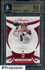 2020 Flawless Ruby #101 Joe Burrow Bengals RC Rookie Ruby Gem 2/20 BGS 9.5
