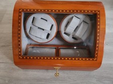 Automatische Uhrenbeweger Box 4 + 6 mit Uhren Display Aufbewahrungsbox