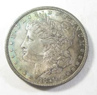 1879 - MORGAN SILVER  DOLLAR  -  AU / UNC  - Rainbow Toned